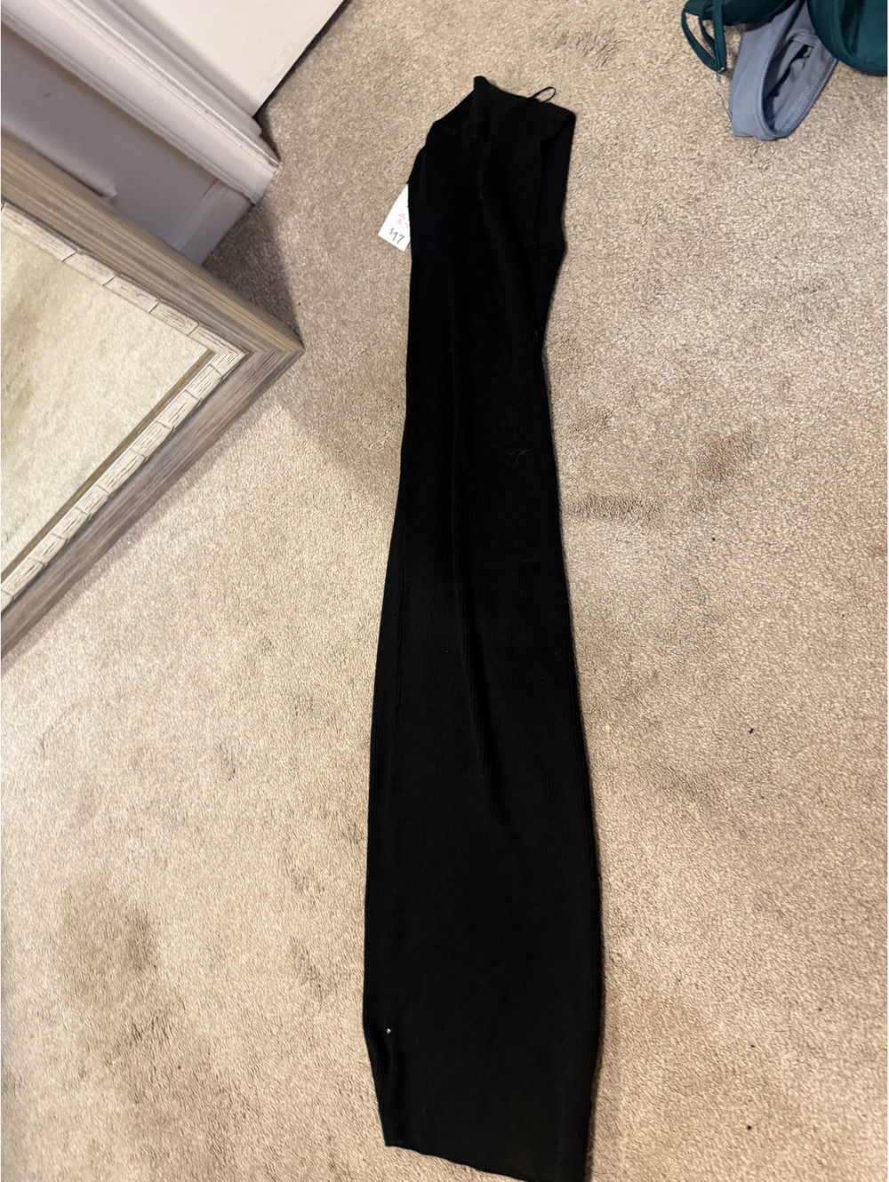 Primark black sleeveless maxi dress